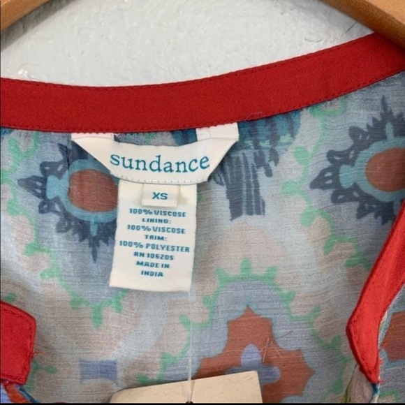 Sundance dream in color boho sheer maxi dress - Picture 6 of 8